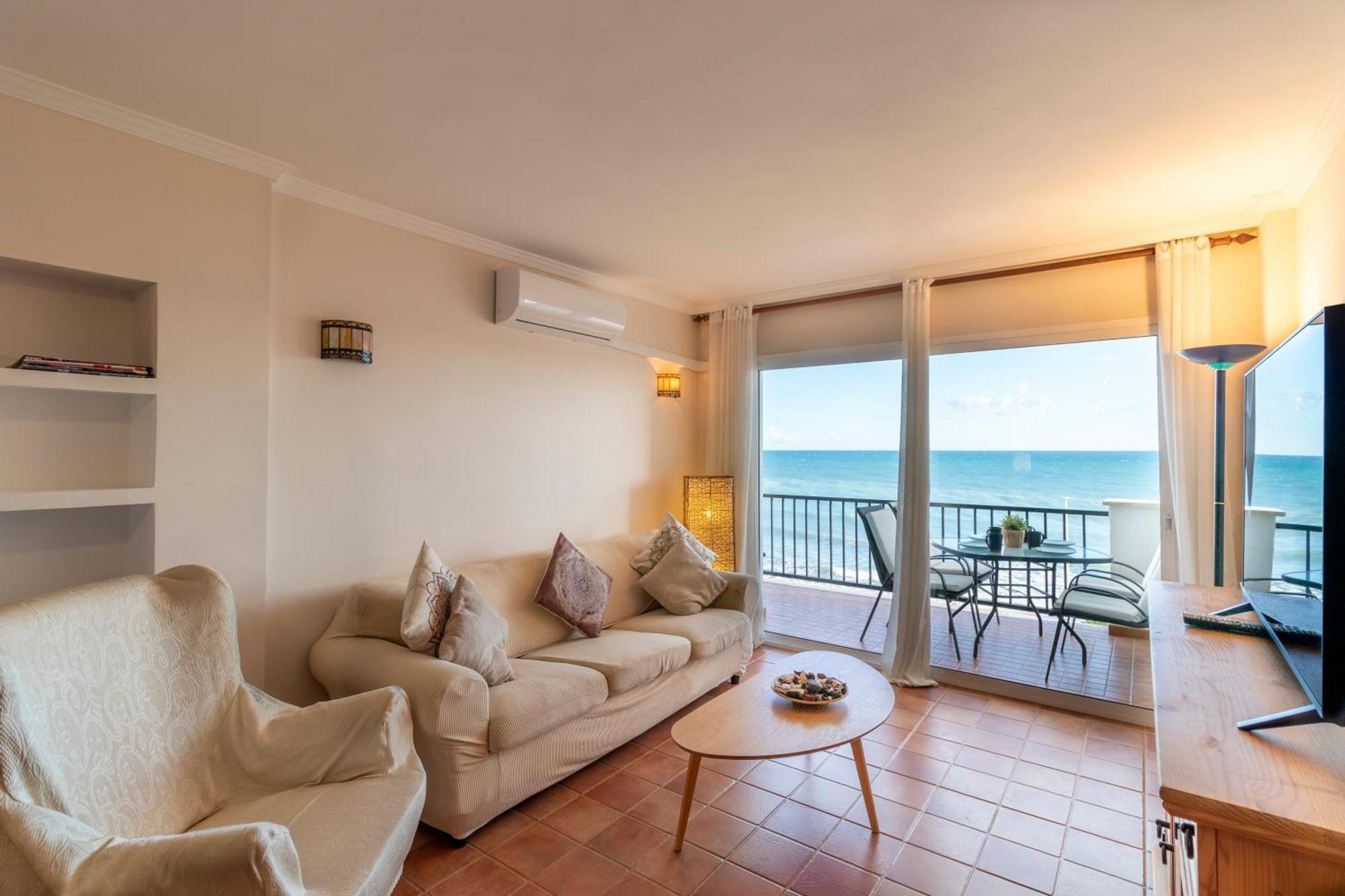 Rentitspain Apartamento Arce 13 Balcon Con Vista Al Mar Nerja Ngoại thất bức ảnh